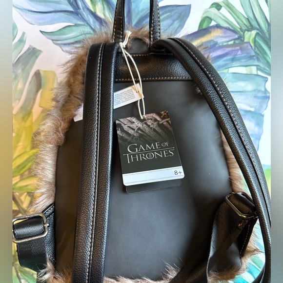 Loungefly Game of Thrones Jon Snow mini backpack NWT - Picture 5 of 7